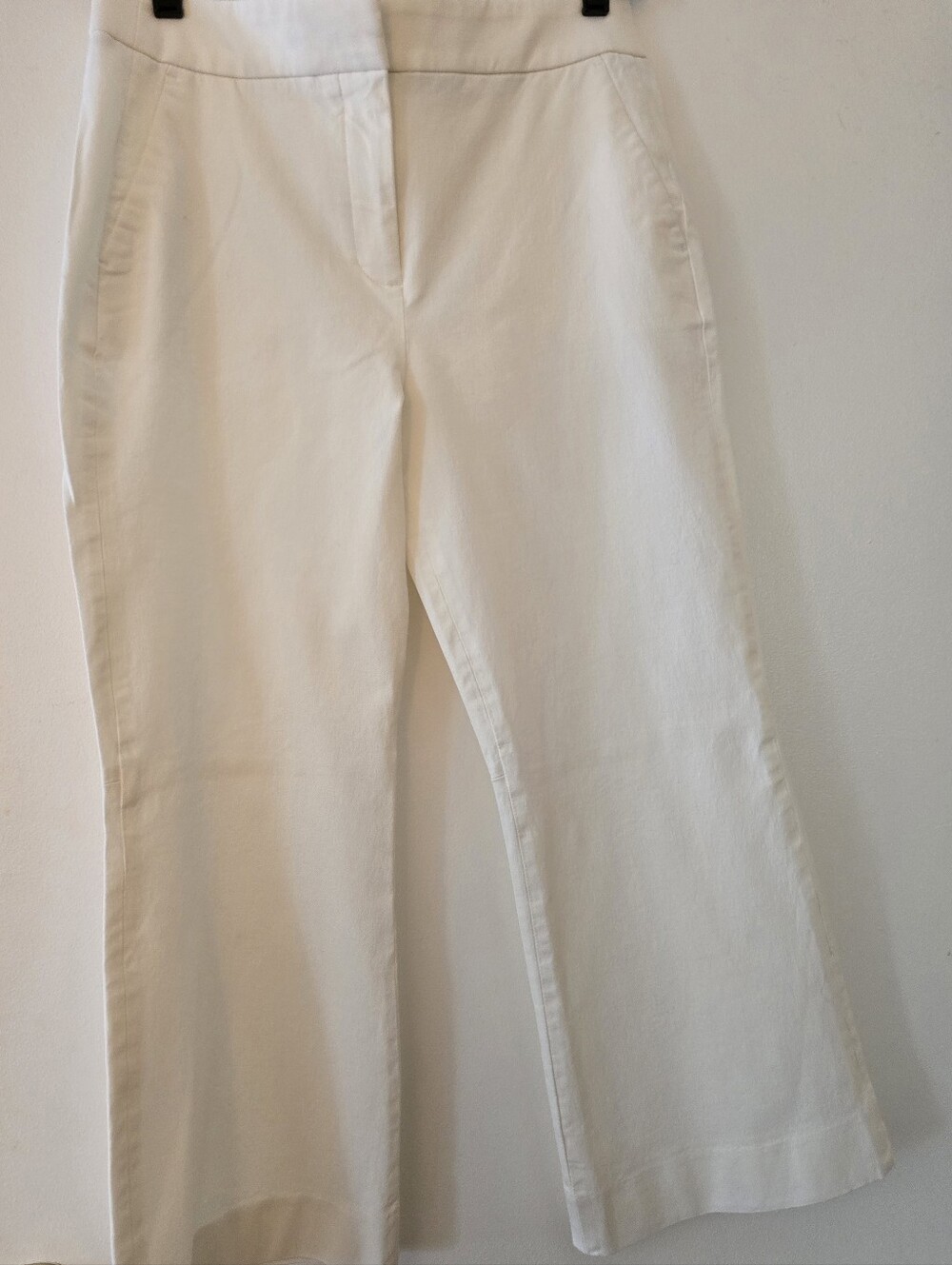 J. Crew 6 Cream Crpped Pants